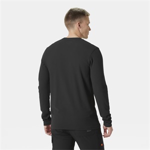 HH Technikai hosszó ujjú póló fekete 79329_991-4XL