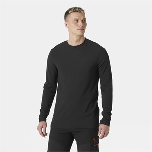 HH Technikai hosszó ujjú póló fekete 79329_991-4XL
