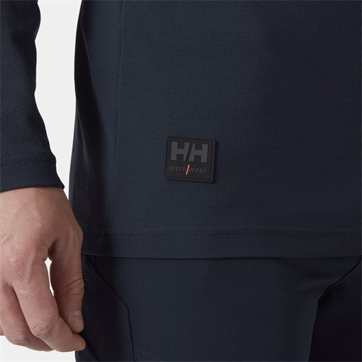 HH Technikai hosszó ujjú póló sötétkék 79329_591-4XL