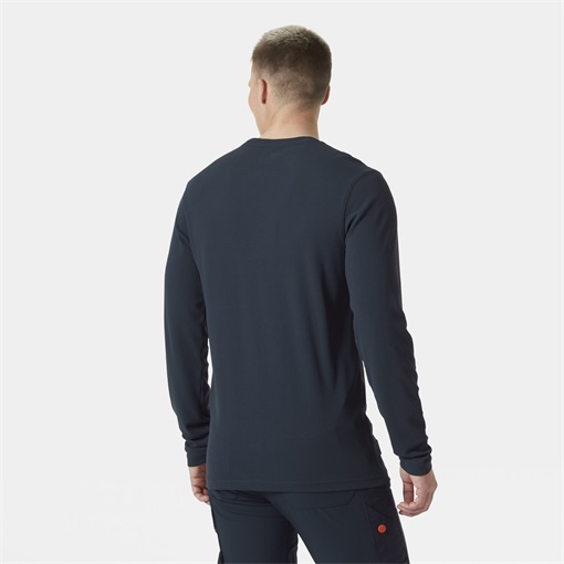 HH Technikai hosszó ujjú póló sötétkék 79329_591-4XL