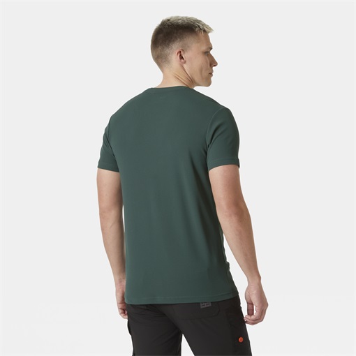HH Technikai póló fenyőzöld 79249_450-XS