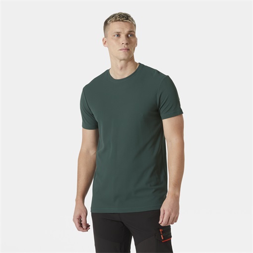 HH Technikai póló fenyőzöld 79249_450-XS