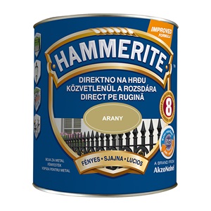 Hammerite fényes arany 2,5 L