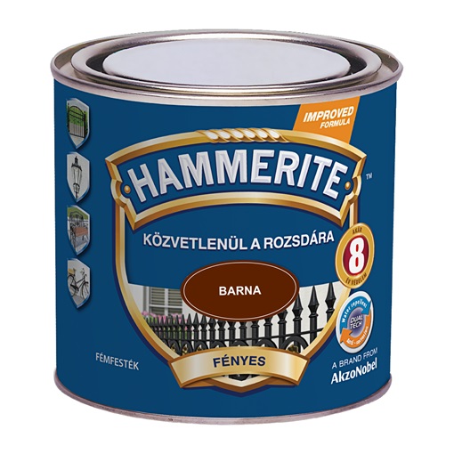 Hammerite fényes barna 0,25L