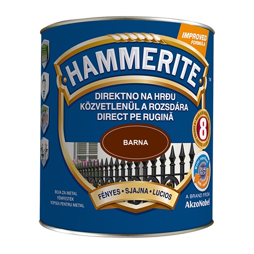 Hammerite fényes barna 2,5 L
