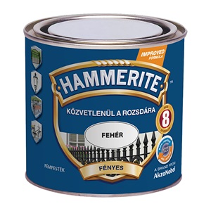 Hammerite fényes fehér 0,25 L