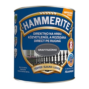 Hammerite fényes grafitszürke 2,5 L