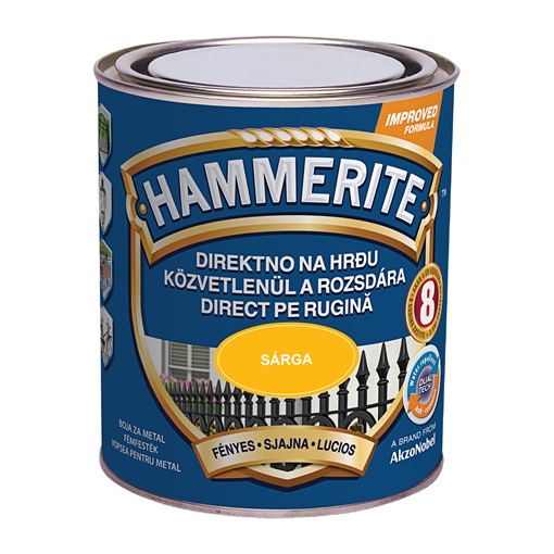 Hammerite fényes sárga 0,75 L