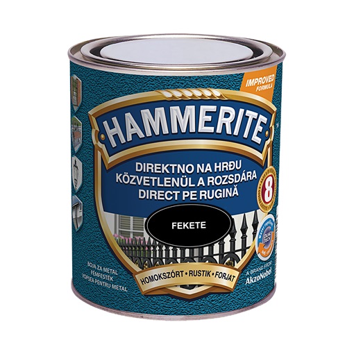 Hammerite homokszórt fekete 0,75 L