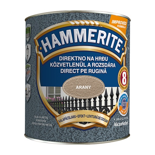 Hammerite kalapácslakk arany 2,5 L