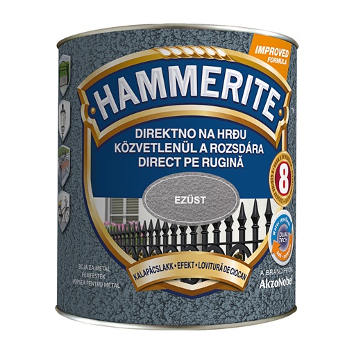 Hammerite kalapácslakk ezüst 2,5 L