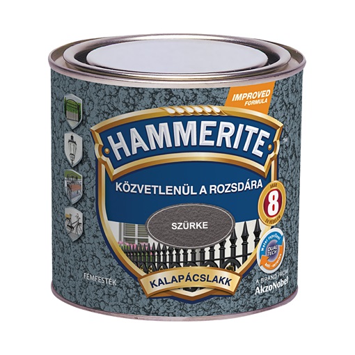 Hammerite kalapácslakk szürke 0,25 L