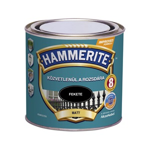 Hammerite matt Fekete 0,25 L