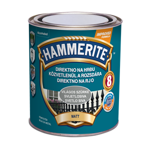 Hammerite matt Világosszürke 0,75 L
