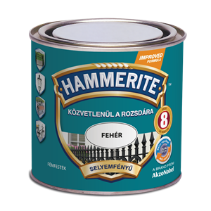 Hammerite selyemfényű fehér 0,25 L