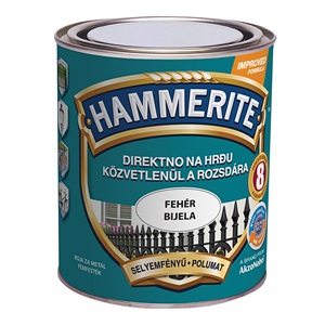 Hammerite selyemfényű fehér 0,75 L