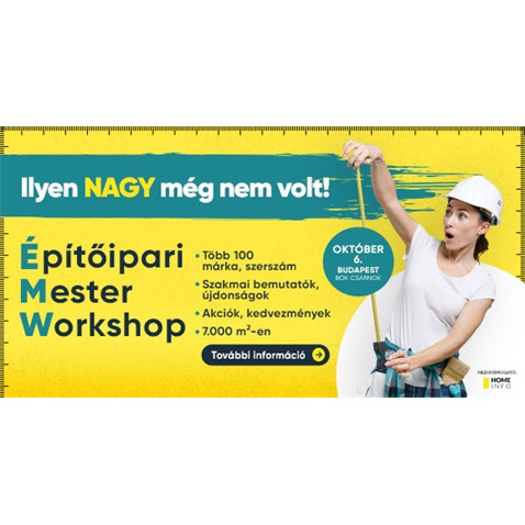 Helios az Építőipari Mester Worksopon!