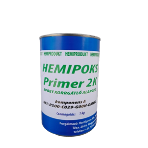 Hemipoks Primer 2K epoxy alapozó A komp. szürke  1 kg