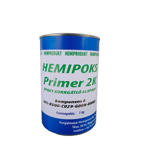 Hemipoks Primer 2K epoxy alapozó A komp. szürke  1 kg
