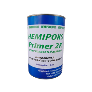 Hemipoks Primer 2K epoxy alapozó A komp. vörös  1 kg
