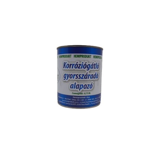 Hemiprodukt gyorsan száradó korróziógátló alapozó szürke  5 kg