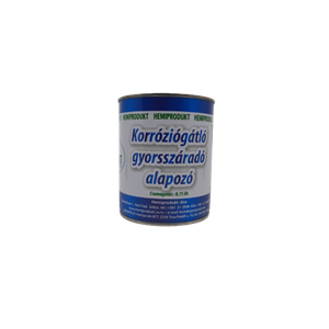 Hemiprodukt gyorsan száradó korróziógátló alapozó vörös  0,75 L