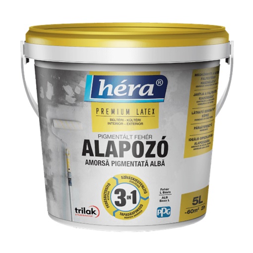 Héra prémium 3in1 pigmentált alapozó  5 L