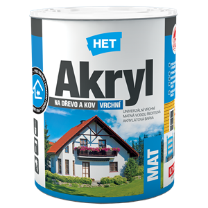 Het Akryl Mat Vizes Zománc Lila 0360       0,7 kg