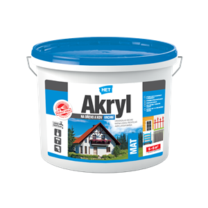 Het Akryl Mat Vizes Zománc Szürke 0111   3 kg