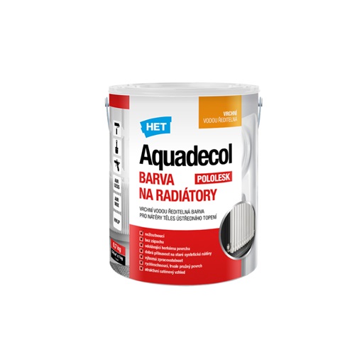 Het Aquadecol Radiátor Festék  0,7 kg
