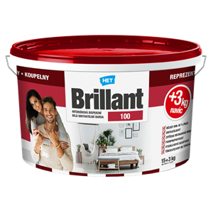 HET Brillant 100 Beltéri Falfesték SM 18 kg (~11,8 L)