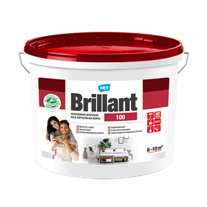 HET Brillant 100 Beltéri Falfesték SM  4 kg (~2,6 L)
