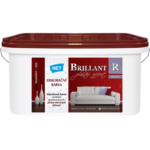 Het Brillant R Fűrészporos Falfesték  15 kg