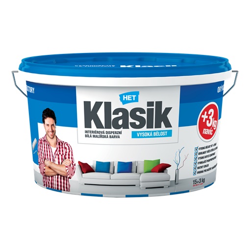 Het Klasik Beltéri Falfesték 18 kg