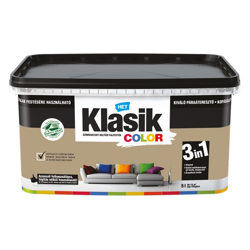 HET Klasik Color "lélegző" Falfesték Bronzköd 258   1 L