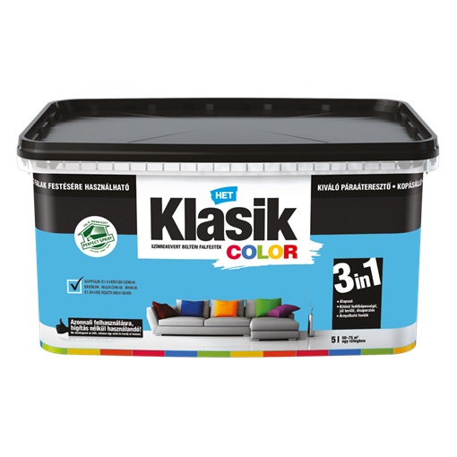 HET Klasik Color "lélegző" Falfesték Égkék 377   5 L