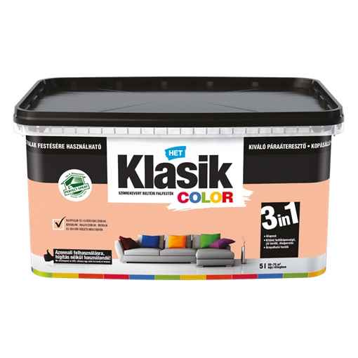 HET Klasik Color "lélegző" Falfesték Grapefruit 827   2,5 L