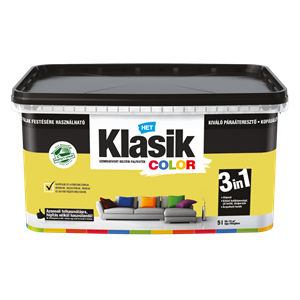 Het Klasik Color Falfesték Napsárga 627   1 L