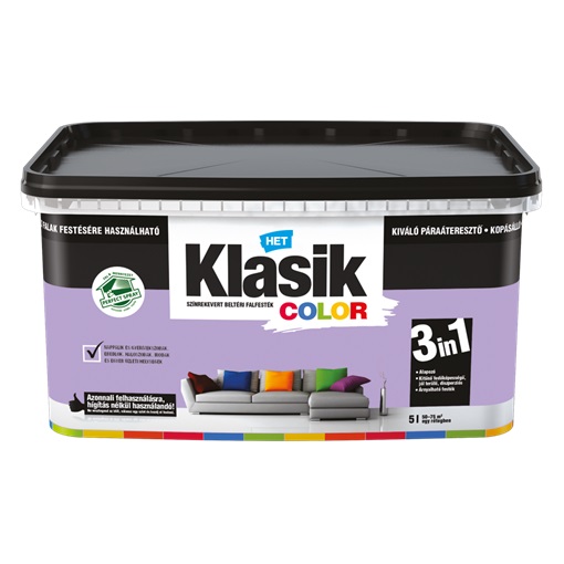 HET Klasik Color "lélegző" Falfesték Orgona 327   2,5 L
