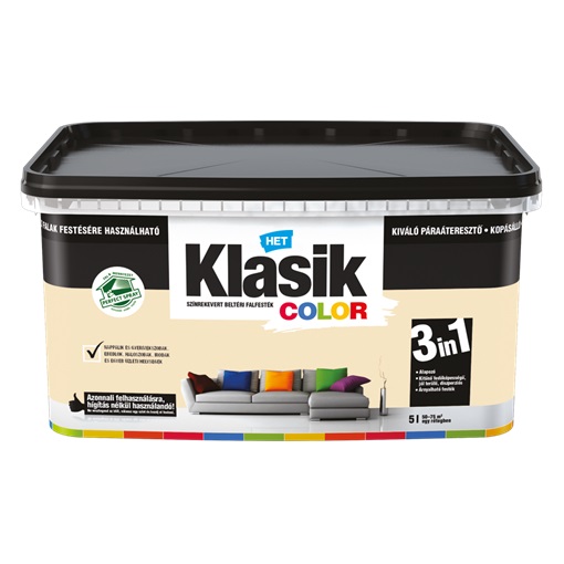 Het Klasik Color Falfesték Pezsgő 717   1 L