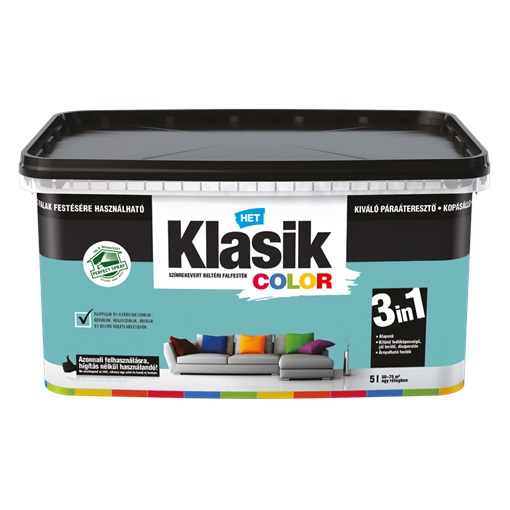 HET Klasik Color "lélegző" Falfesték Tiffany 497   5 L
