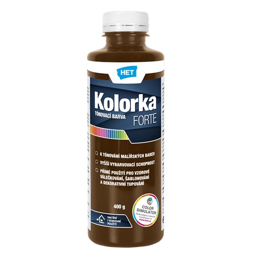 Het Kolorka Forte diszperziós színezőpaszta Bézs  0226 400 gr.