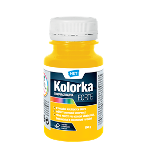 HET Kolorka Forte - Erős Színezőfesték Citromsárga 606 100 g