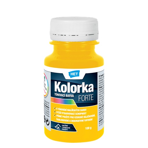 HET Kolorka Forte - Erős Színezőfesték Citromsárga 606 100 g