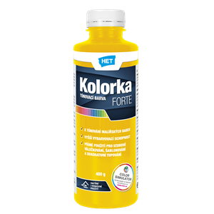 HET Kolorka Forte - Erős Színezőfesték Citromsárga 606 400 g