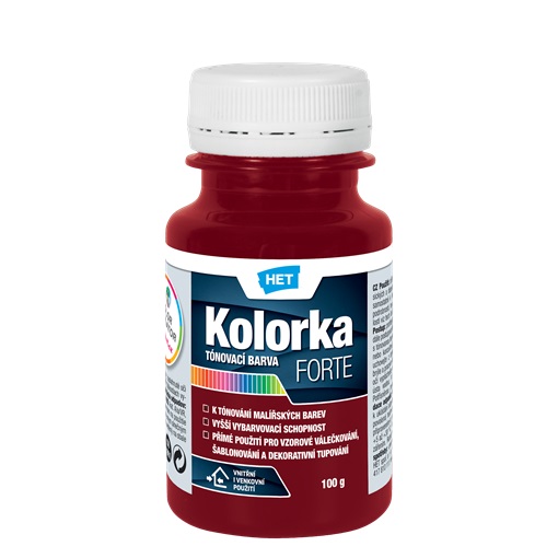 Het Kolorka Forte diszperziós színezőpaszta Pink  0876 100 gr.