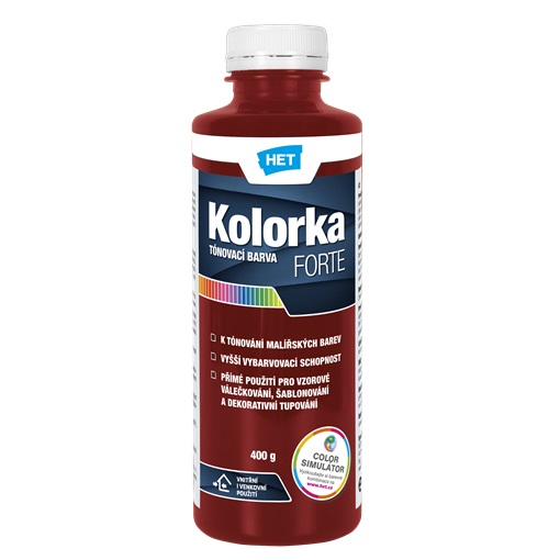 HET Kolorka Forte - Erős Színezőfesték Pink 876 400 g