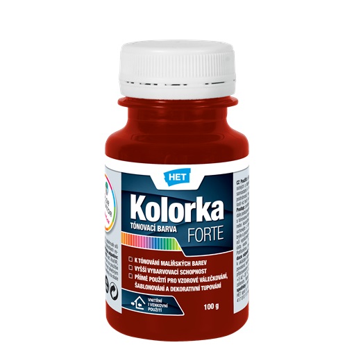 HET Kolorka Forte - Erős Színezőfesték Piros 846 100 g