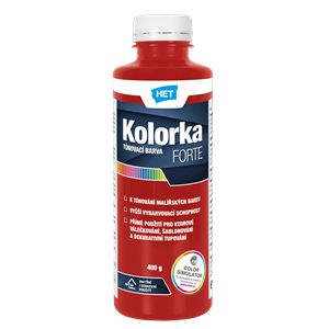 HET Kolorka Forte - Erős Színezőfesték Piros 846 400 g