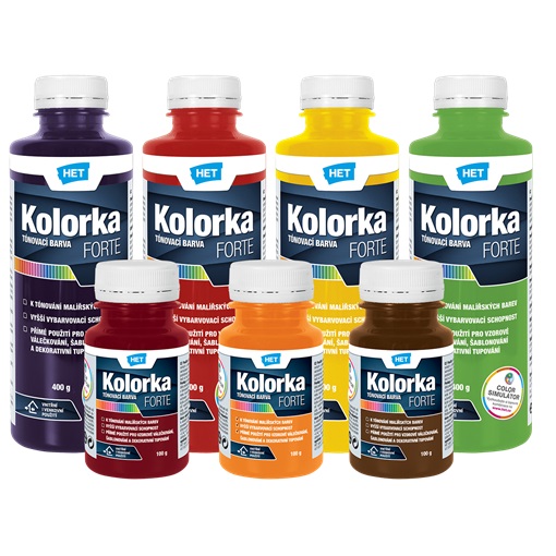 Het Kolorka Forte diszperziós színezőpaszta Türkiz  0486 100 gr.